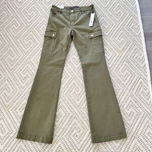 Joe’s Jeans The Frankie Jean Cargo Pants in Burnt Olive - NWT - Size 27